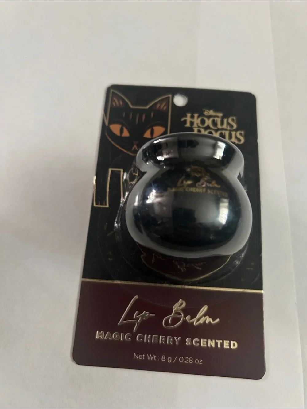 Disney Hocus Pocus Lip Balm Set - Black with Gold Accents